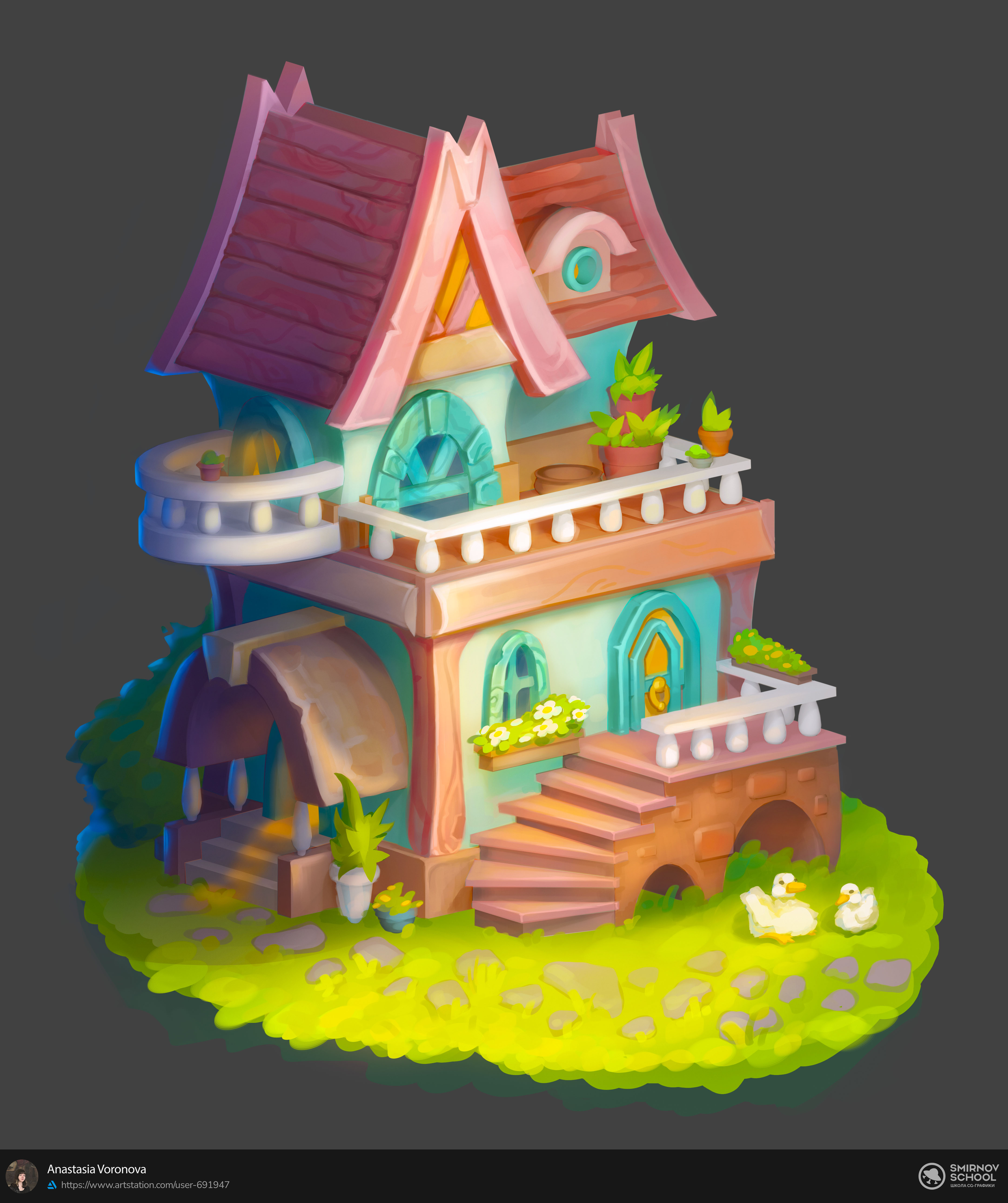 Финальная отрисовка в Photoshop